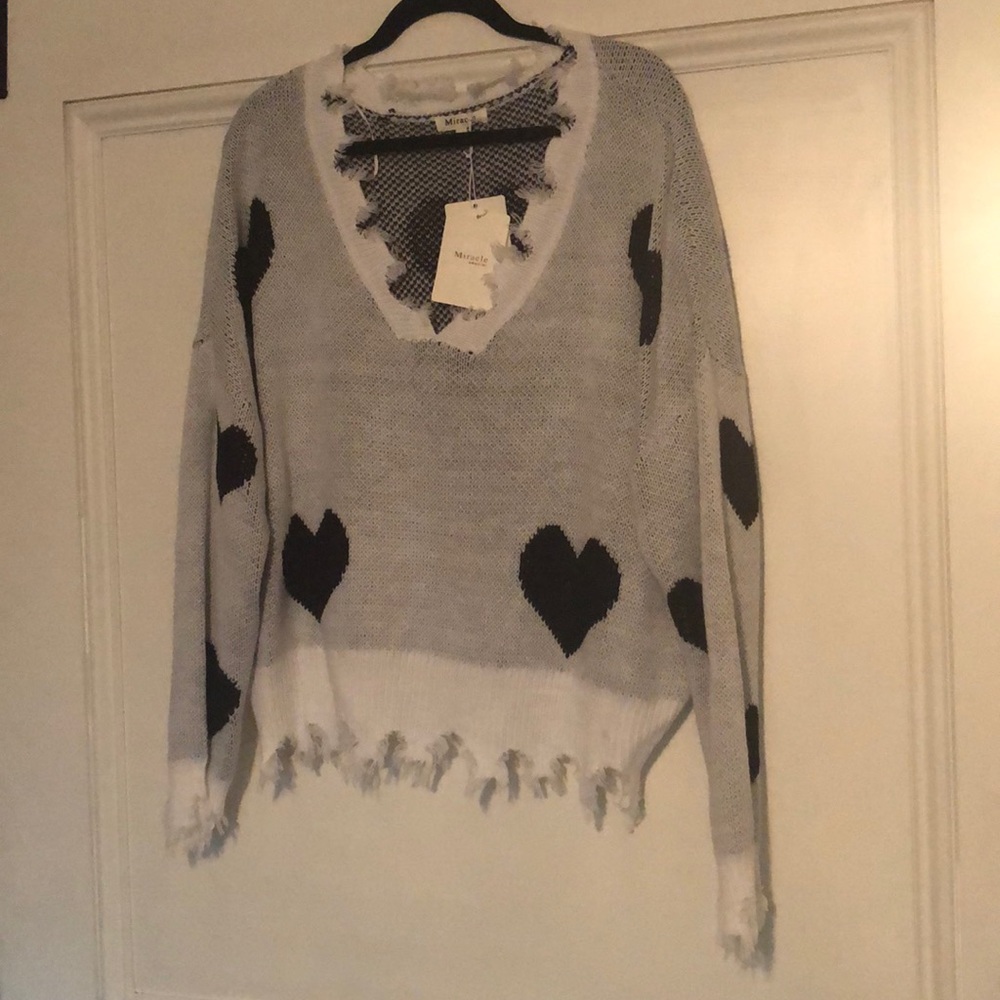 Heart sweater